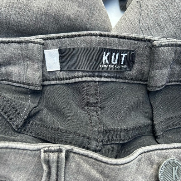Kut from the Kloth Size 4 Grey Skinny zip ankle - Picture 10 of 16